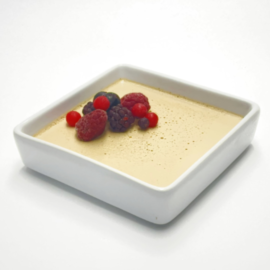 panna cotta alla liquirizia