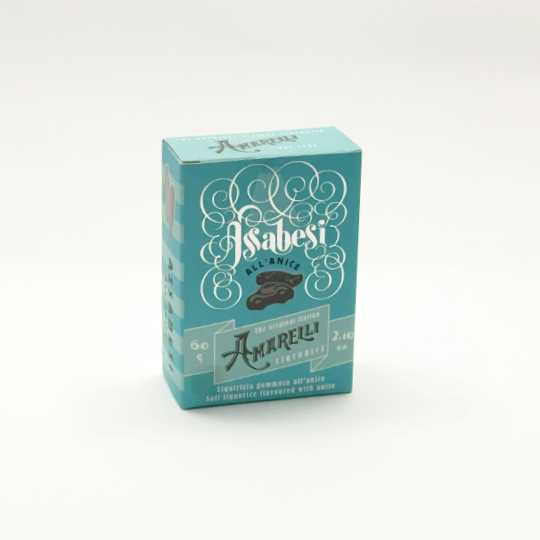 Amarelli Assabesi anis, 60g Schachtel