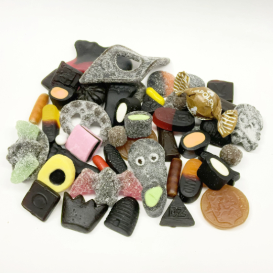 Lactose free Liquorice mix - 250g
