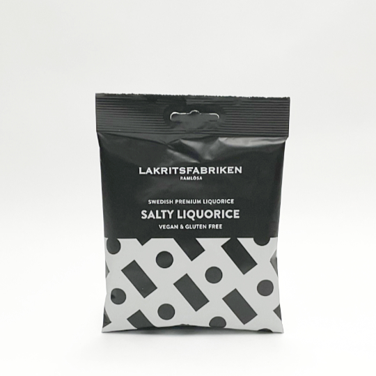 Lakritsfabriken Salzig, 100g-Tüte