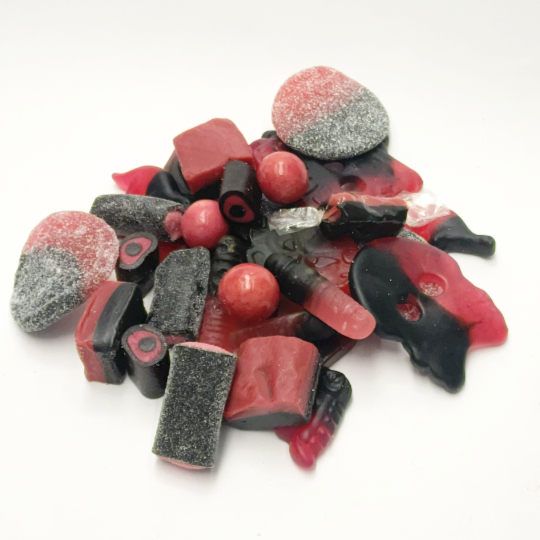 Raspberry liquorice mix - 250g