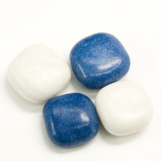 Saltlinser blauweiß - 500g